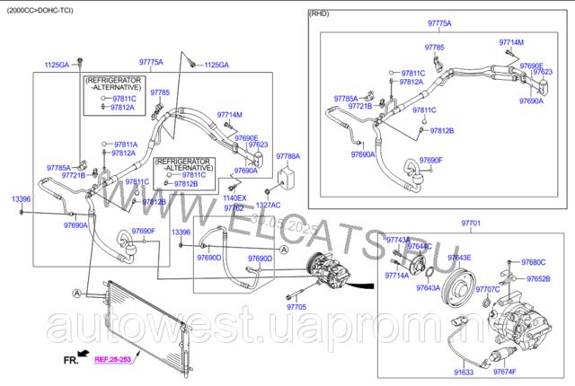 HYUNDAI 97626C8200 Клапан TRV кондиционера в наличии Тернополь