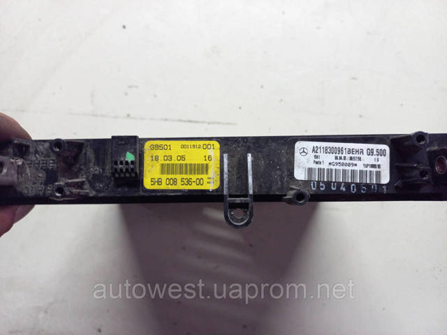 MERCEDES A2118300961 Электроподогреватель воздуха системы отопления салона в наличии Одесса