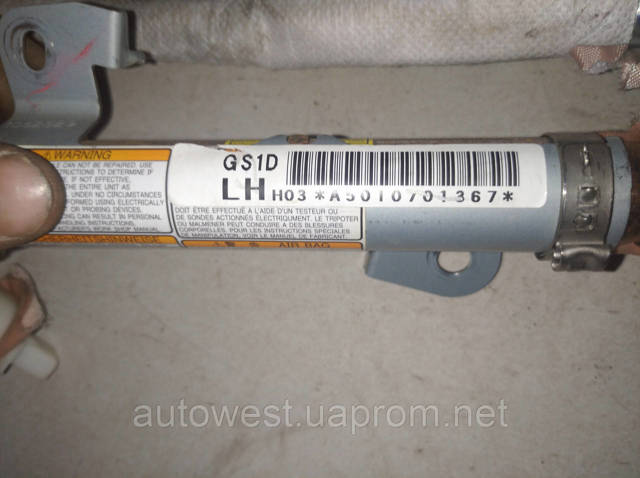 Подушка безопасности, боковая, левая GS1D57KN0E MAZDA