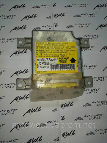 Модуль-процессор управления подушкой безопасности (ЭБУ AIRBAG) MR551784 MITSUBISHI