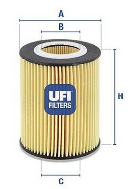 Масляный фильтр двигателя 2500400 UFI