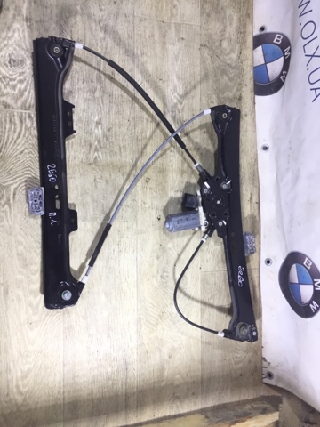 Механизм стеклоподъемника передней левой двери 51337184383 BMW
