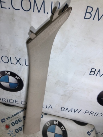 BMW 51437288214 Обшивка стойки кузова внутренняя передняя правая в наличии Днепр