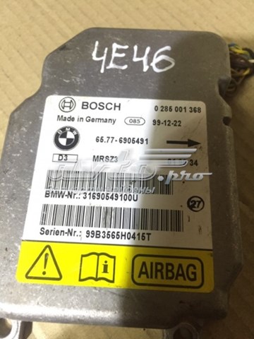 BMW 65776905491 Модуль-процессор управления подушкой безопасности (ЭБУ AIRBAG) в наличии Сумы