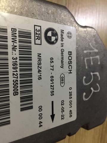 65776912755 BMW Модуль-процессор управления подушкой безопасности (ЭБУ AIRBAG) купить в Днепр