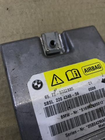 65776962885 BMW Модуль-процессор управления подушкой безопасности (ЭБУ AIRBAG) купить в Николаев