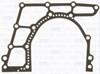 Прокладка поддона картера двигателя, полукольцо заднее 00609600 AJUSA