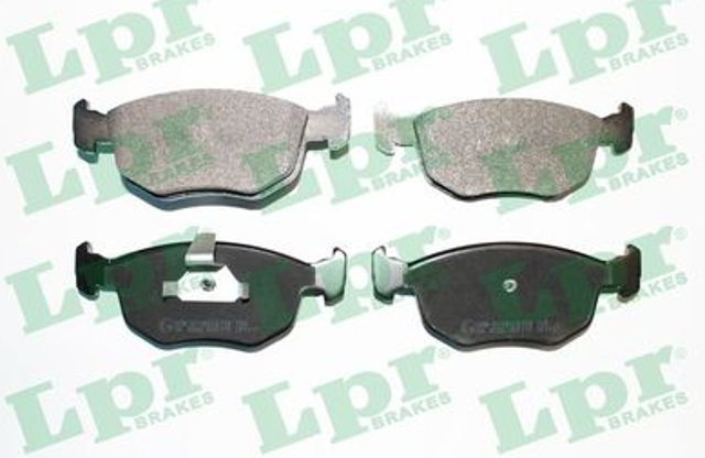 Колодки тормозные дисковые комплект 05P715 LPR