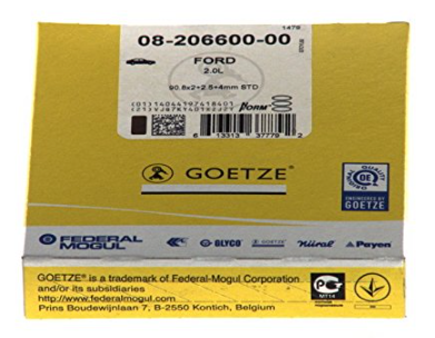 0820660000 GOETZE Комплект поршневых колец на 1 цилиндр, стандарт купить в Ирпень
