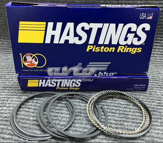 Новые hastings 4286 кольца поршневые на 1 цилиндр, 1-й ремонт (+0,50) 0878030700