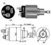 Втягивающее реле стартера 131586 REMA-PARTS