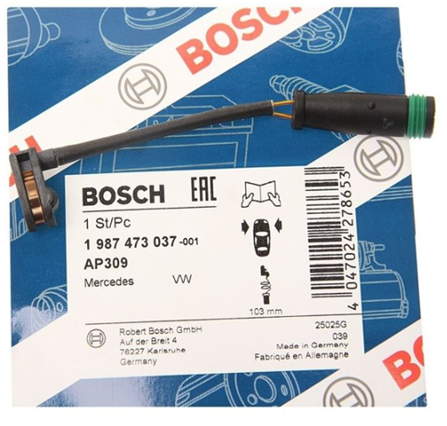 1987473037 BOSCH Датчик износа тормозных колодок передний купить в Черкассы