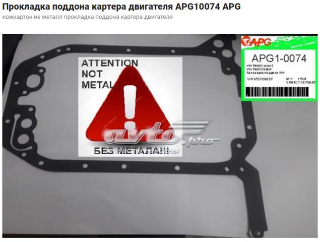 Новые apg10074 кожкартон не металл прокладка поддона картера двигателя 	 3102863500