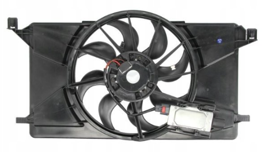 Электровентилятор охлаждения в сборе 32C123W2 POLCAR