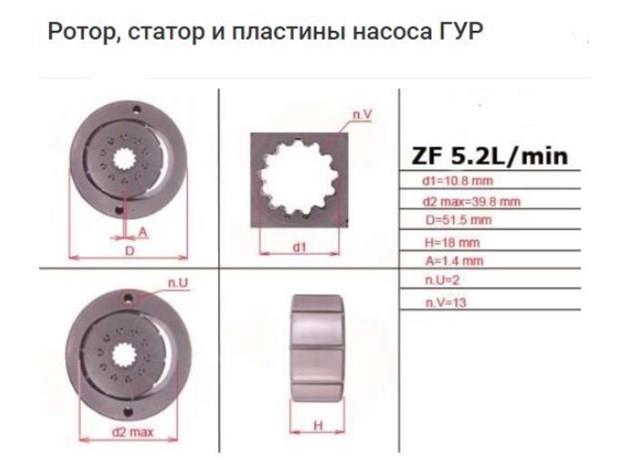 Насос гидроусилителя руля (ГУР) 357422155C VAG