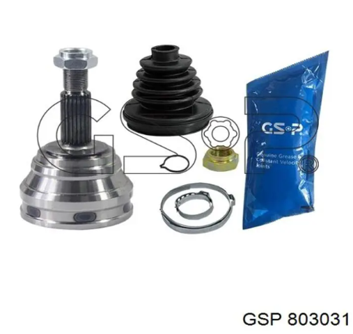 Шарнир равных угловых скоростей передний 803031 GSP