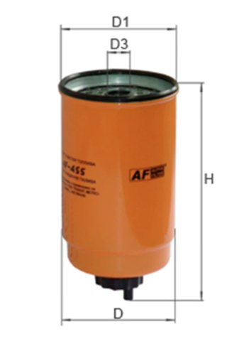AF455 ALPHA FILTER Топливный фильтр купить в Винница