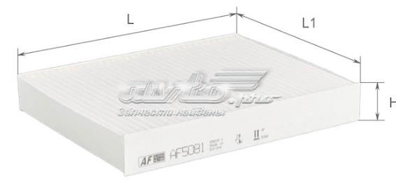 Фильтр салона AF5081 ALPHA FILTER