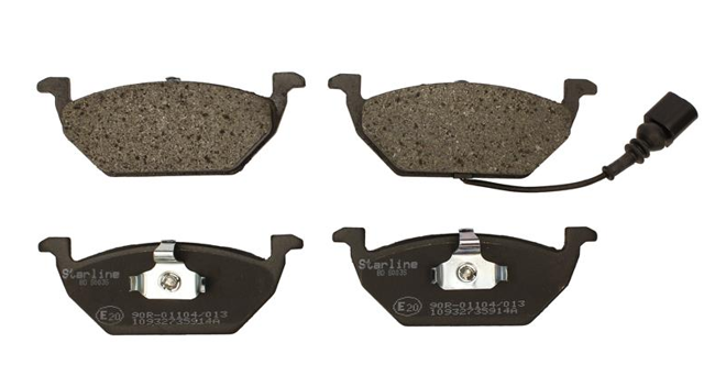 Колодки передние BDS003S STARLINE