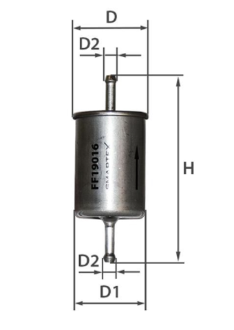 Топливный фильтр FF19016 SMARTEX