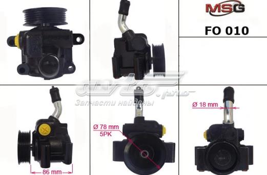 Помпа ГУР FO010 MS GROUP