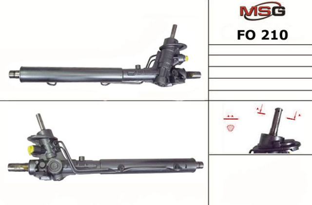 Рулевая рейка FO210 MS GROUP