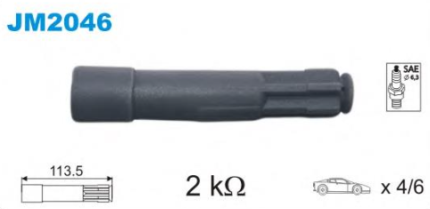 Наконечник свечи зажигания JM2046 JANMOR