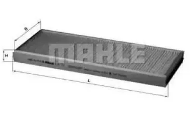 Фильтр салона LA77 MAHLE