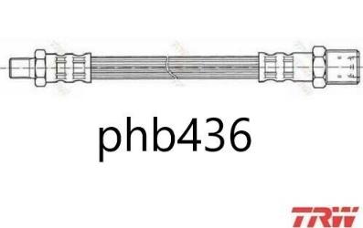 PHB436 Шланг тормозной задний купить Павлоград