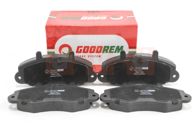 Колодки тормозные дисковые комплект RM1192 GOODREM