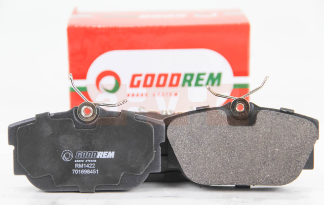 Колодки на тормоз задний дисковый RM1422 GOODREM