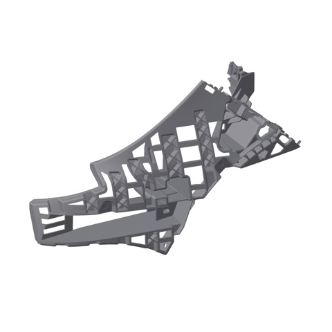 MERCEDES A1668804401 Кронштейн бампера переднего левый в наличии Черновцы