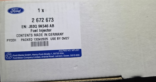 Форсунки 2672673 FORD