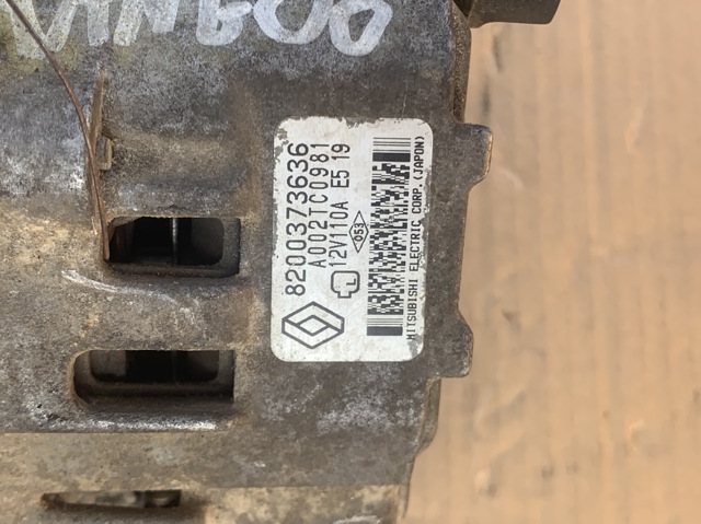 RENAULT 8200373636 Генератор в наличии Кривой Рог
