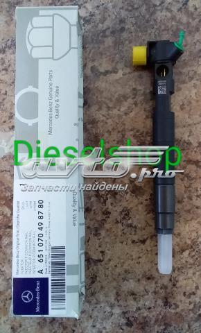 Форсунка впрыска топлива A6510700587 MERCEDES