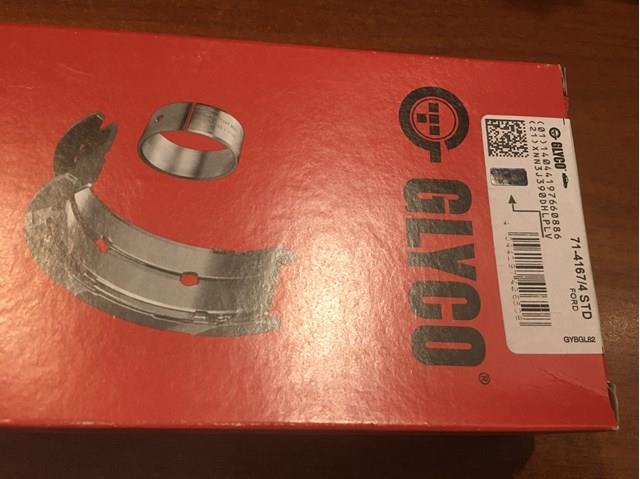 7141674STD GLYCO Вкладыши шатунные купить в Одесса