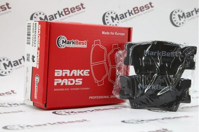 Колодки тормозные дисковые комплект MRB20521 MarkBest