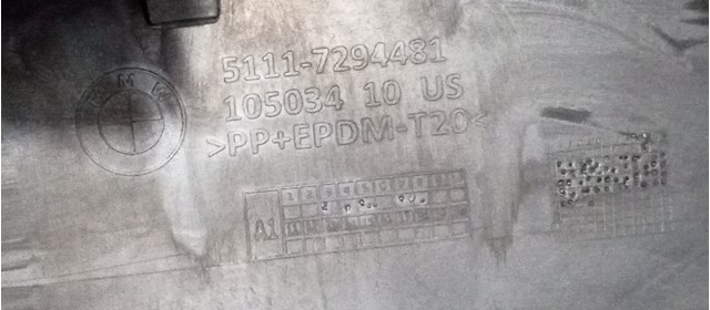 51117294481 Спойлер переднего бампера купить Николаев