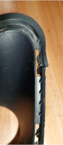 Противотуманная фара - вставка левая 68203225AA CHRYSLER