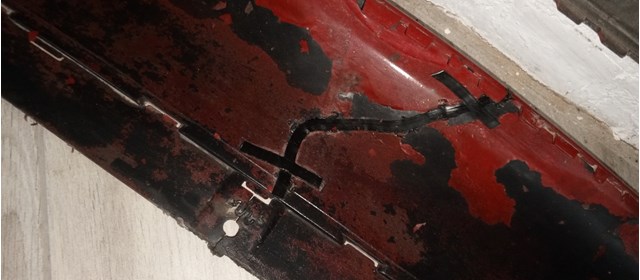 Кожух бампера переднего 6Y0807221 VAG