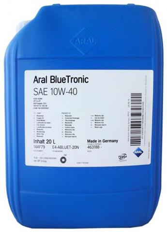 Aral bluetronic 10w-40 20л. 14AF79