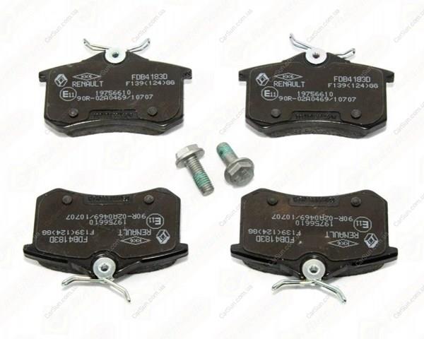 440602466R RENAULT Задние тормозные колодки купить в Ужгород
