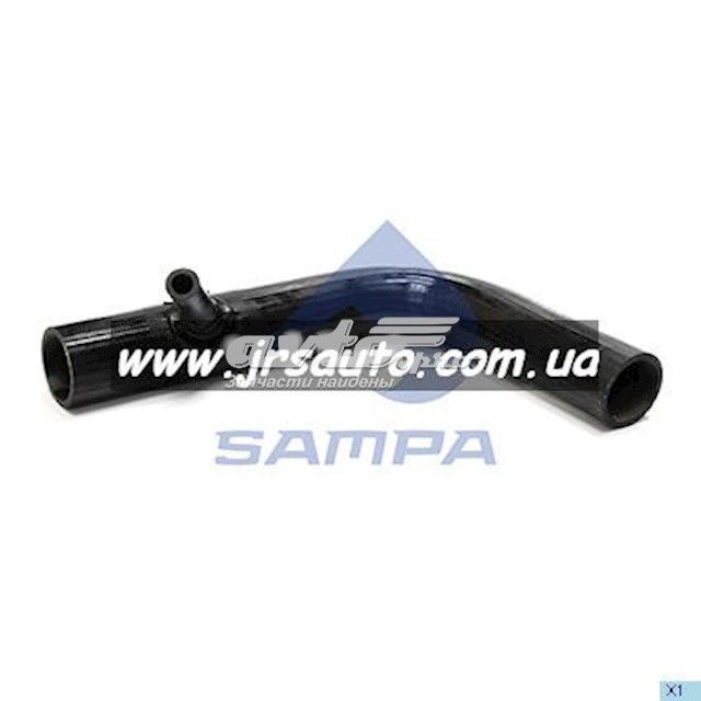 Шланг радиатора охлаждения нижний 020412 SAMPA
