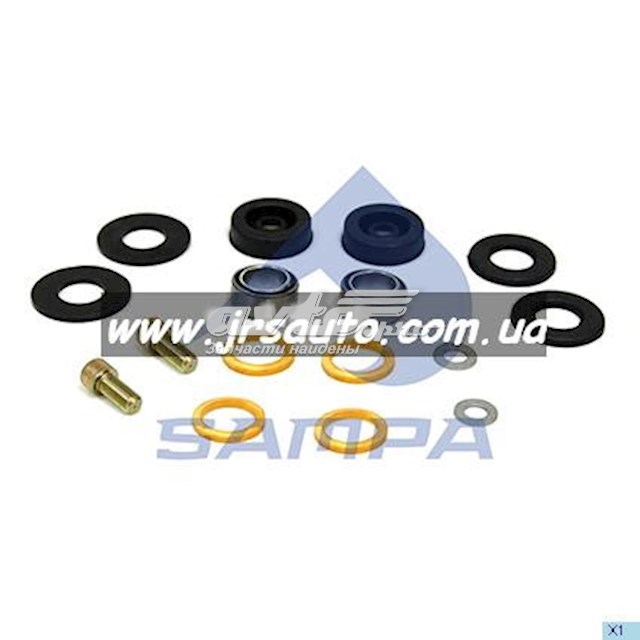 Ремкомплект шарнира амортизатора кабины (TRUCK) 020591 SAMPA