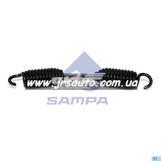 Ремкомплект тормозных колодок 075032 SAMPA