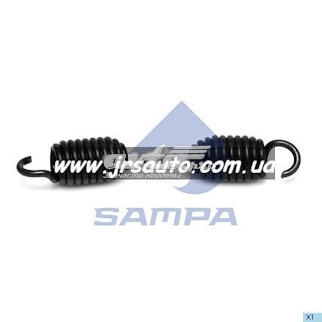 Пружина задних барабанных тормозных колодок 075060 SAMPA