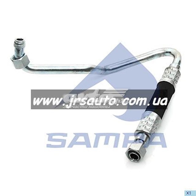 Шланг охлаждения пневмокомпрессора, подача (TRUCK) 079313 SAMPA
