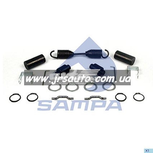 Ремкомплект тормозных колодок 090506 SAMPA