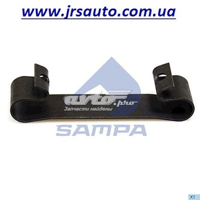 Пластина крепления тормозной колодки 114208 SAMPA