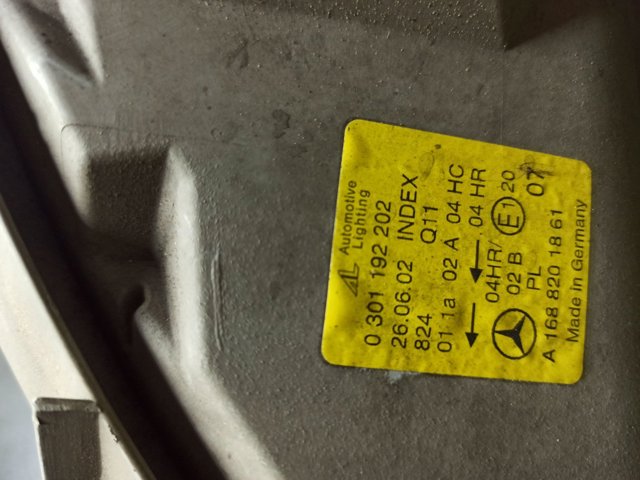 MERCEDES 0301192202 Правая фара в наличии Каменское